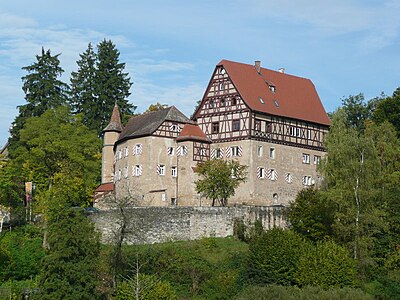 Die Burg „Schloss Rechenberg“, Stimpfach