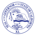 Seal of the governor of California