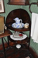"Dr Watson's Room", washstand