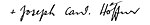 Signature de Joseph Höffner