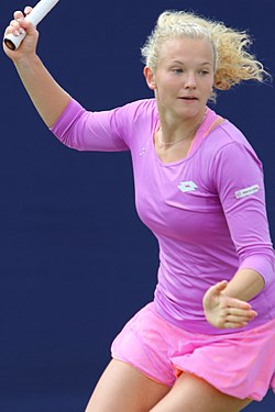 Kateřina Siniaková dublu feminin