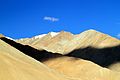 Peaks around the Pangong Tso at Spangmik (September 2013)