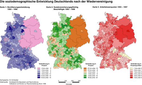Demografische Entwicklung Deutschlands nach der Wiedervereinigung