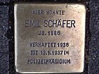 Stolperstein Düsseldorf 3 Bilk Himmelgeister Straße 53 Emil Schäfer