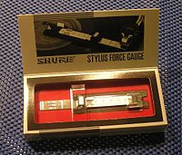Shure SFG-2 Precision Stylus Force Gauge