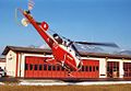 Collombey - Heliport (LSHC) Switzerland - January 10, 2002 Caption - Photographer Elisabeth Klimesch