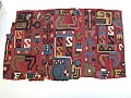 Wari textile fragment, 650-900 C.E., Yale University Art Gallery, New Haven.