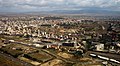 View of the hill of Tuvixeddu (center)