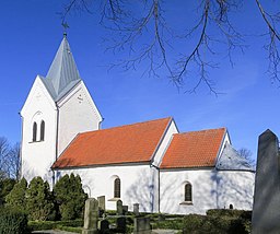 Västra Nöbbelövs kyrka i mars 2013