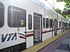 A train waiting at Gish station