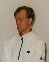Valentin Kononen, 1995 Weltmeister und 1993 Vizeweltmeister, erreichte diesmal nicht das Ziel