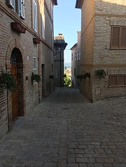 Veduta del borgo