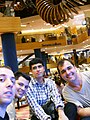 Wikipedistas na Livraria Cultura.