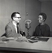 Avec Sarah Vaughan