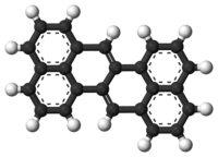 Ball-and-stick model of zethrene