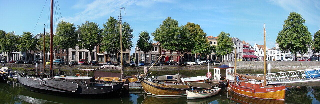 De oude haven van Zierikzee.