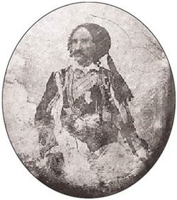 снимка от 1847, първата снимка на грък