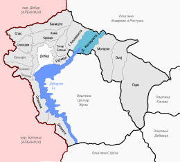 Dolno Kosovrasti – Mappa