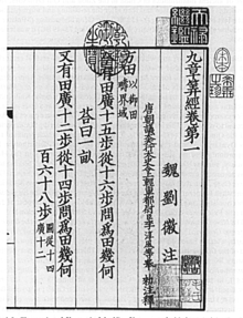 Nine Chapters on the Mathematical Art Jiu Zhang Suan Shu .gif