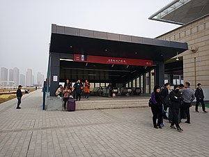 北客站駅(北広場)B出入口