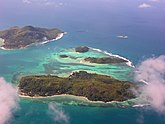 Moyennes Island from southwest