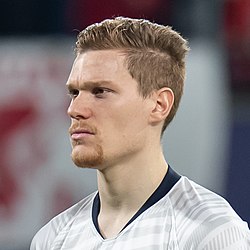 Halstenberg 2020-ban az RB Leipzig játékosaként