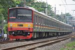 12-car former Kamakura set H27 and H14 in Kalibata, South Jakarta, October 2016