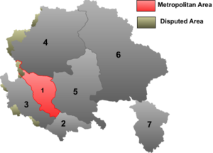 Административное деление Нгари