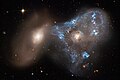 Arp 143 (NGC 2444 und NGC 2445)