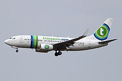 Boeing 737-7K2 Transavia Denmark