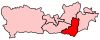 grande circonscription situé dans le sud du comté.