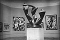 A Rudolf Belling sculpture on exhibit, 1929.