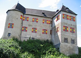 Burg Lockenhaus Vorderansicht