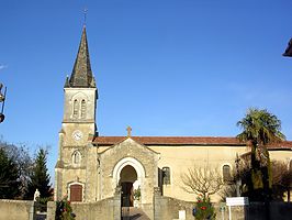 Kerk in Castelnau-Chalosse