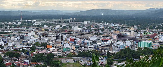 skyline of Poza Rica