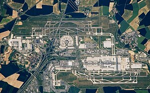 Charles De Gaulle Airport in Paris