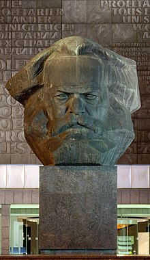 Karl-Marx-Monument in Chemnitz - Quelle: Wikipedia