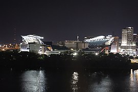 Cincinnati at night