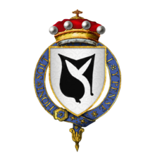 Coat of Arms of Sir William Hastings, 1st Baron Hastings, KG.png