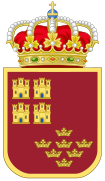 Escudo de la Región de Murcia.