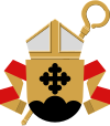 Coat of arms of the bishop of Kuopio.svg