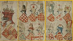Armorial inédit du 15ème siècle (Codex 148)