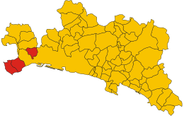 Comunità montana Argentea – Mappa