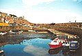 Crail harbour.