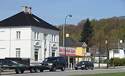 Virum dorp in de gemeente Lyngby-Taarbæk, Denemarken