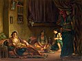 Eugène Delacroix, Femmes d’Alger dans leur intérieur, 1852