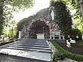 Jardin du couvent, grotte de Lourdes