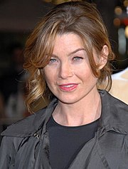 Ellen Pompeo at the premiere of 27 Dresses.