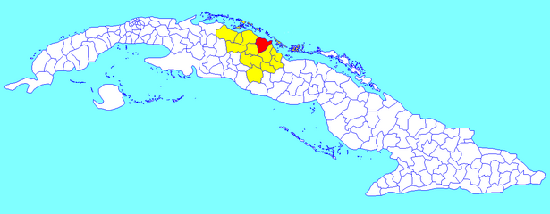 Municipalité d'Encrucijada dans la province de Villa Clara