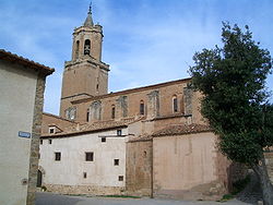 Skyline of Miravete de la Sierra, Spain